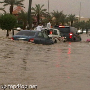 صور أمطار الرياض